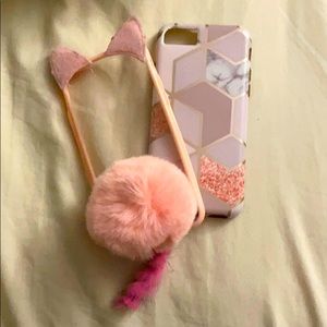 iPhone 7 phone cases (2). One cat, One Marble